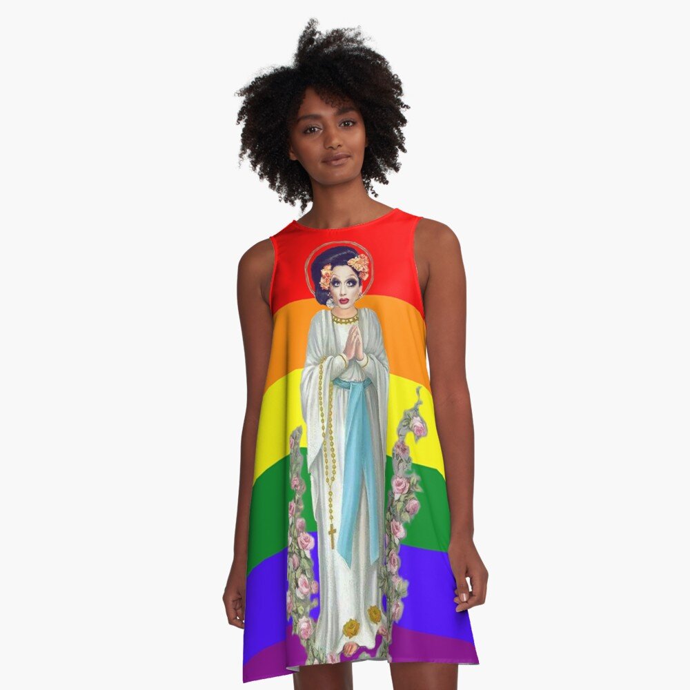 Bianca Pride A-Line Dress $46
