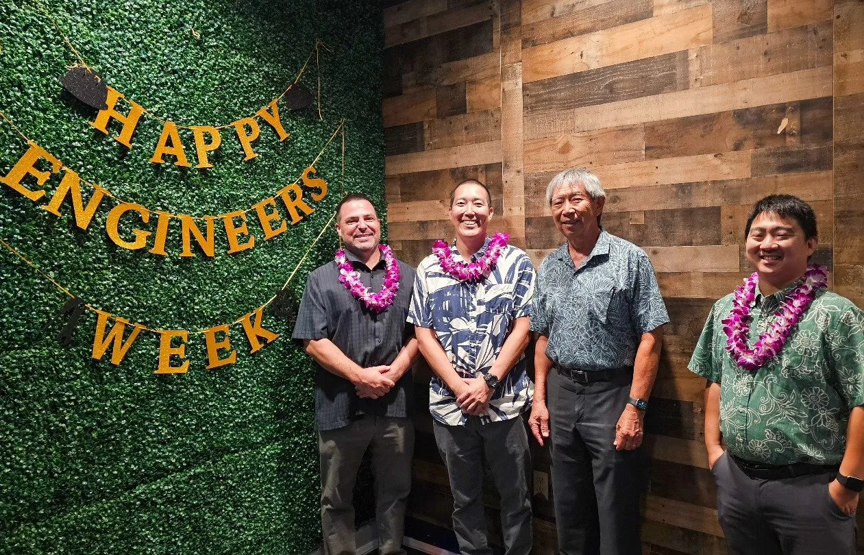 🎉 Wrapping up Engineers Week #EWeek at the Hawaii Society of Professional Engineers (HSPE) Maui Chapter annual awards banquet where they recognized outstanding students, exceptional engineering projects in Maui County, and celebrated the professiona