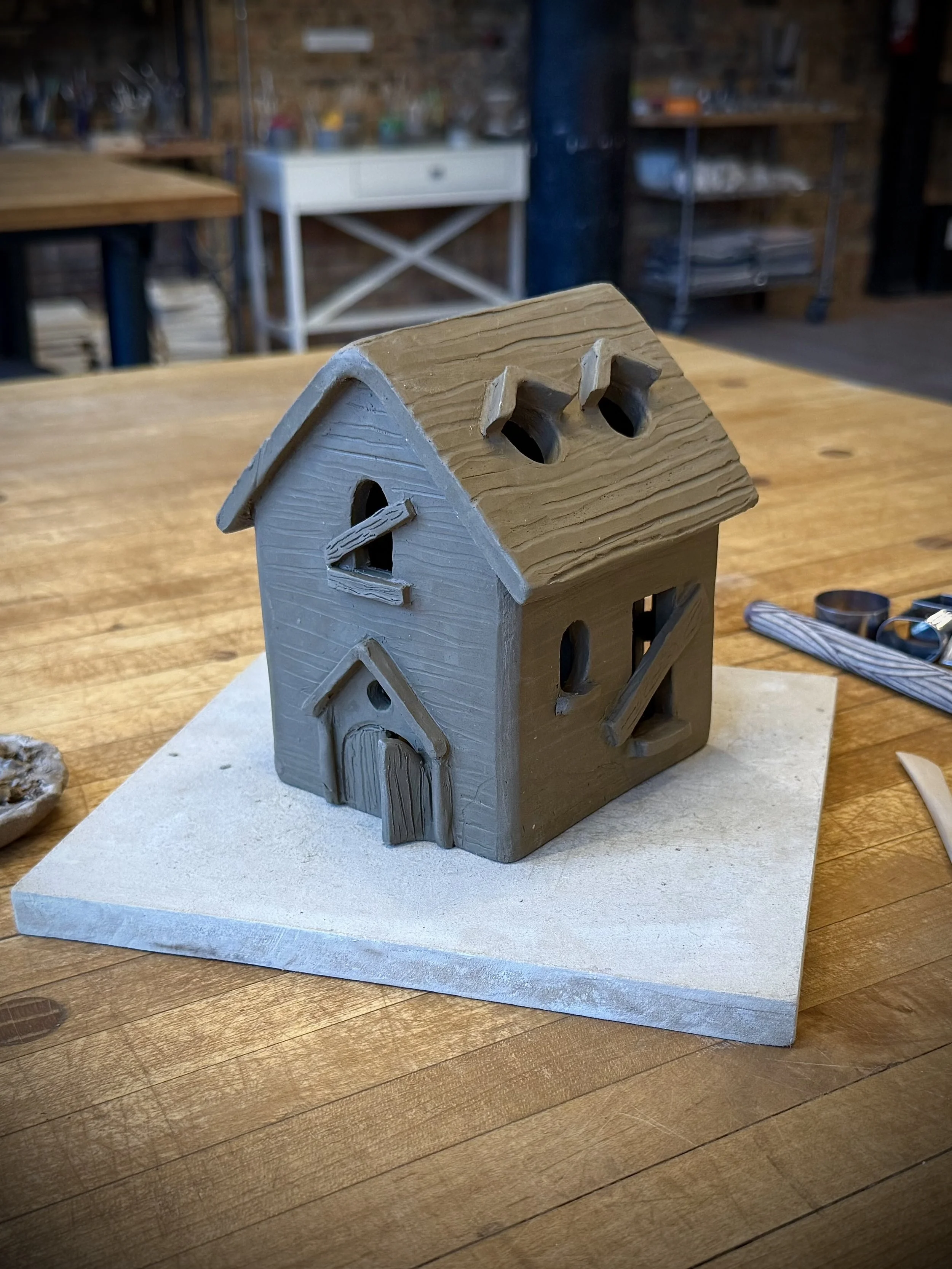 Haunted House Luminary
