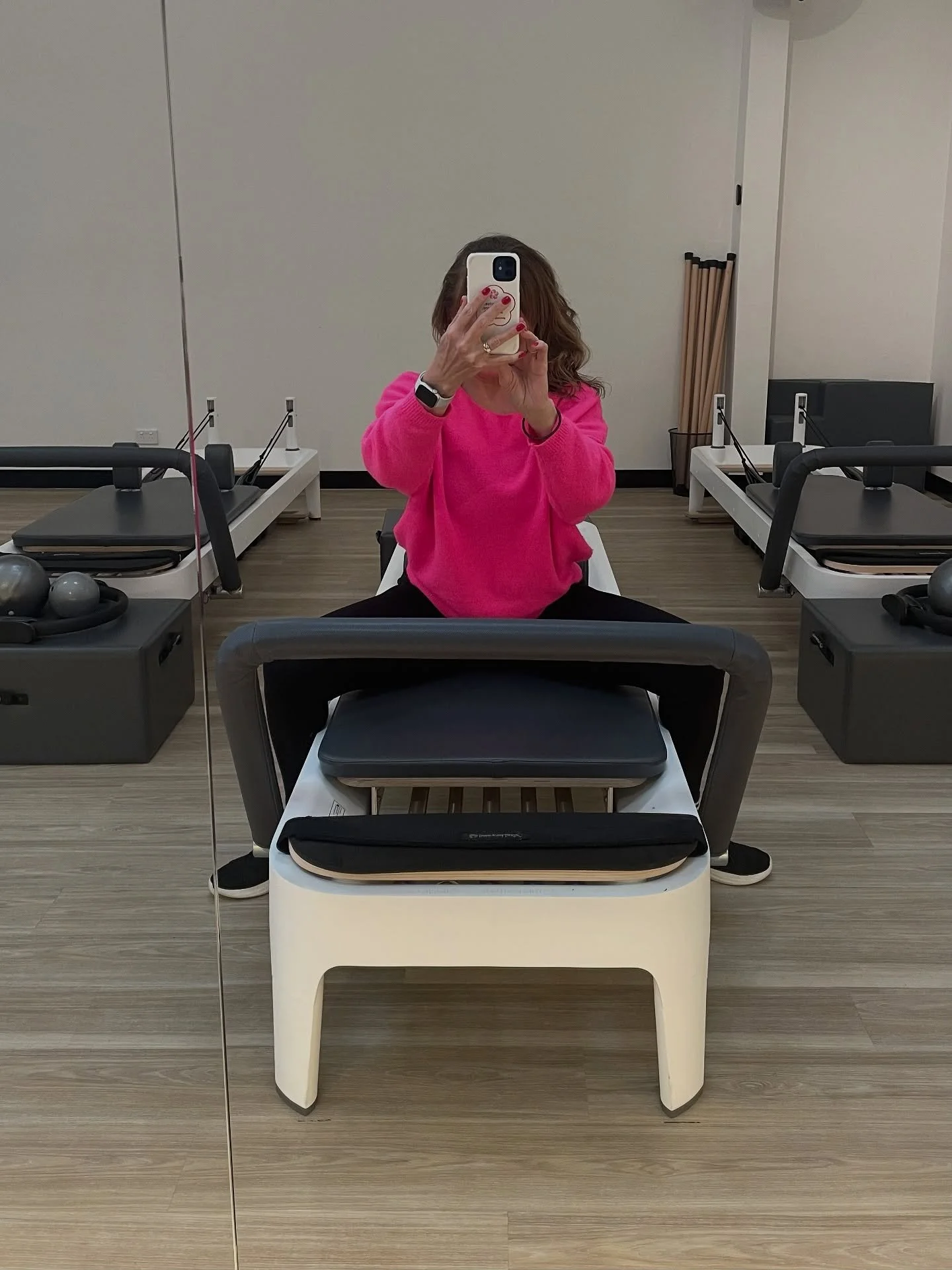 Popped up @sixtwopilatesandyoga Join me Tue for mat in Surrey Hills &amp; Thu for Reformer in Doncaster. 💖
