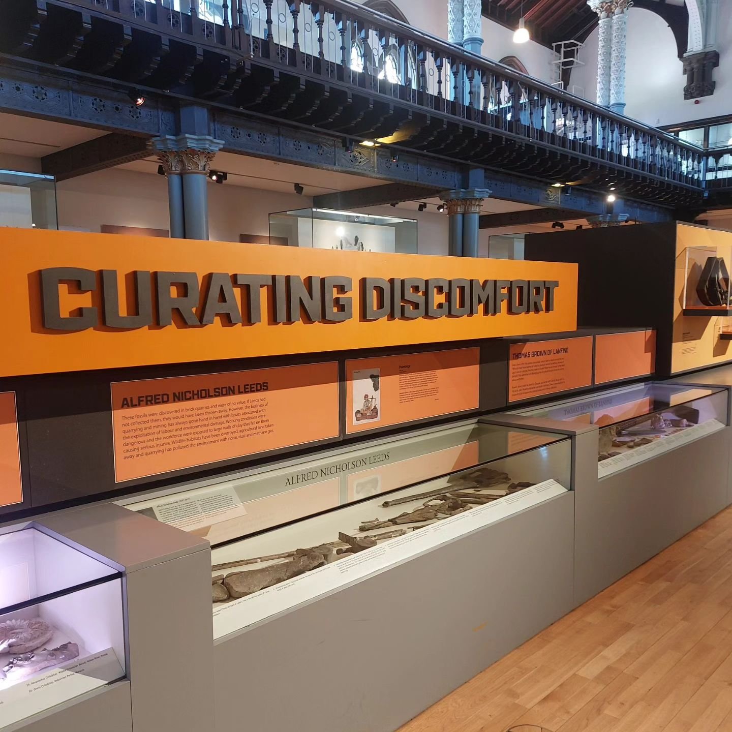 &quot;The exhibition 'Curating Discomfort&rsquo; at the Hunterian Museum puts forward discomforting provocations and interventions to help us to understand that museums have perpetuated ideologies of white supremacy: a political, economic and cultura