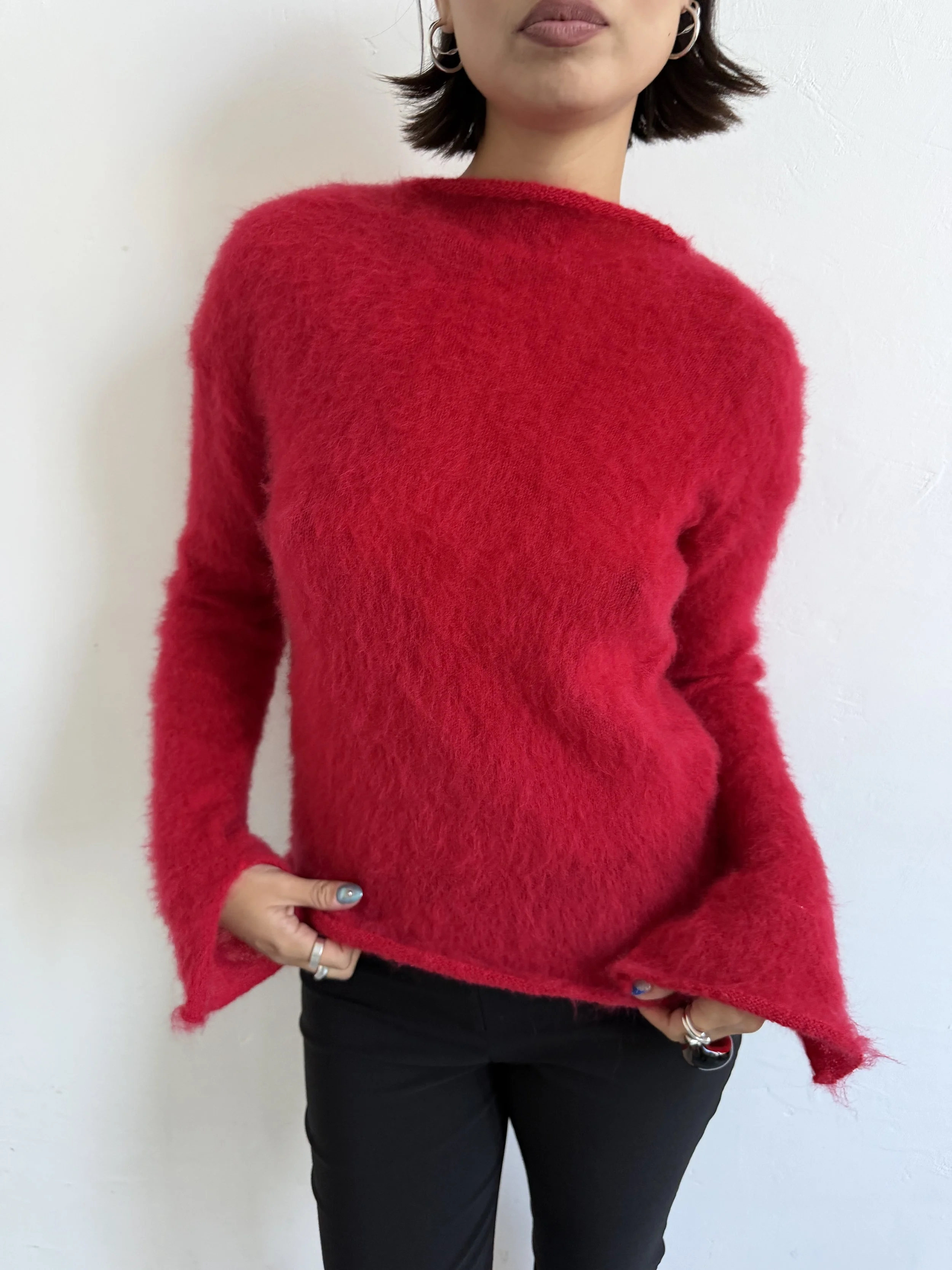 Red long sleeve - MAKE TO ORDER