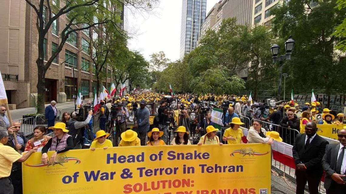 "These North Texas residents are headed to New York to rally for change in Iran"

