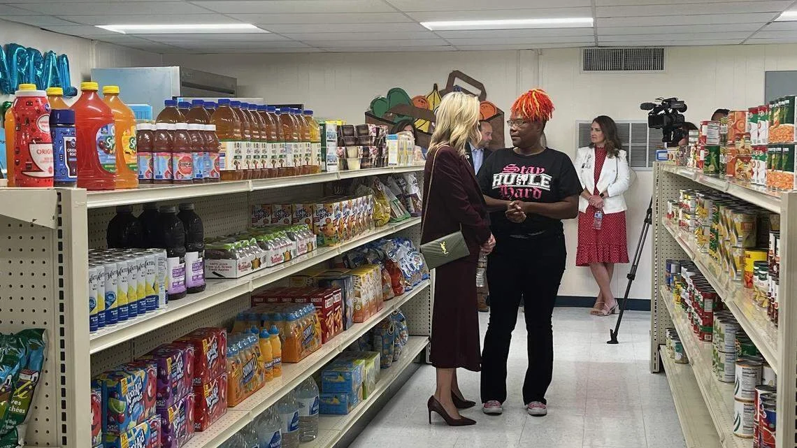 "High school market gets $15K grant to help curb hunger in Fort Worth food desert"

