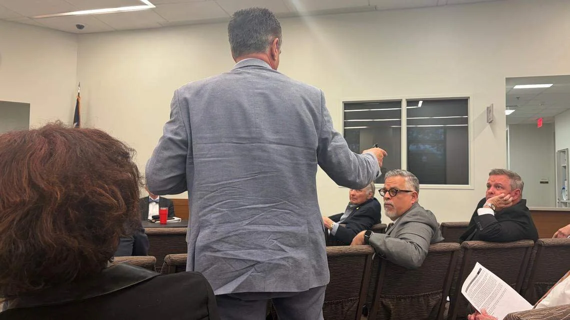 The Tarrant County Juvenile Board  corrected a motion that mistakenly removed a local lawyer from a list of eligible court-appointed attorneys, which sparked a heated discussion between the lawyer and County Judge Tim O’Hare.

