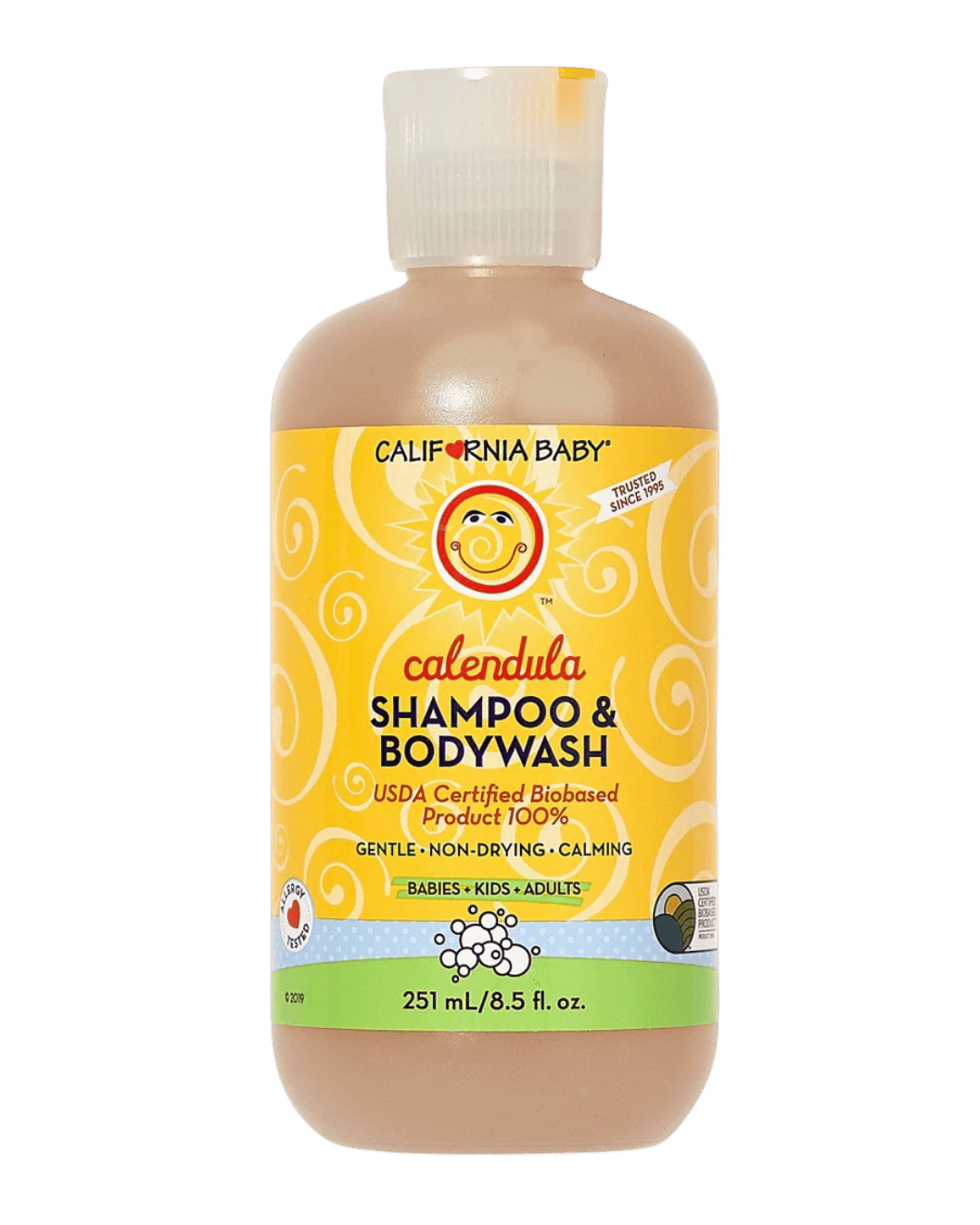California Baby Calendula Shampoo and Body Wash