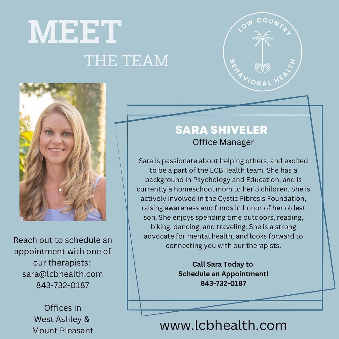 Welcome to the team Sara! 🎉🌸 She is passionate about helping others, Sara brings a background in Psychology &amp; Education. She&rsquo;s a homeschool mom of 3, advocate for mental health, and active in the Cystic Fibrosis Foundation.

Reach out to 