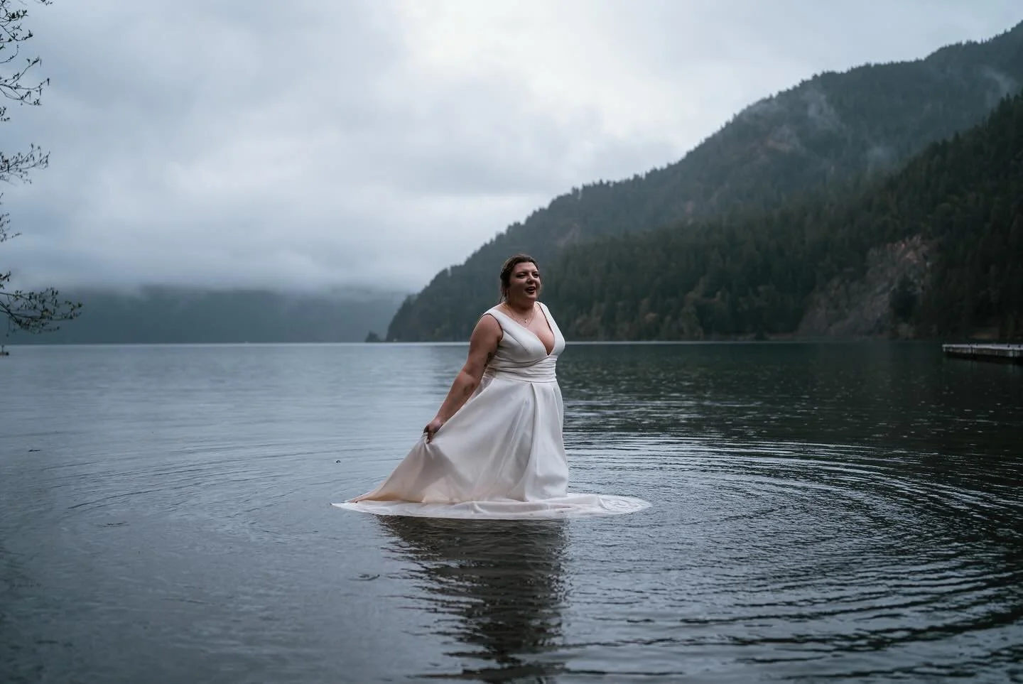 If you&rsquo;re considering eloping to Olympic, but worried about all the rain, just take a look at this adventure! They really didn&rsquo;t let the rain spoil their fun and we made some incredible photos and memories all over the park. Photographing