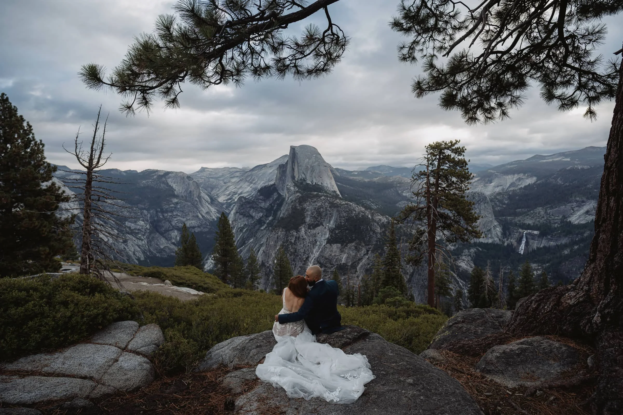 Sunrise Vows at Glacier Point