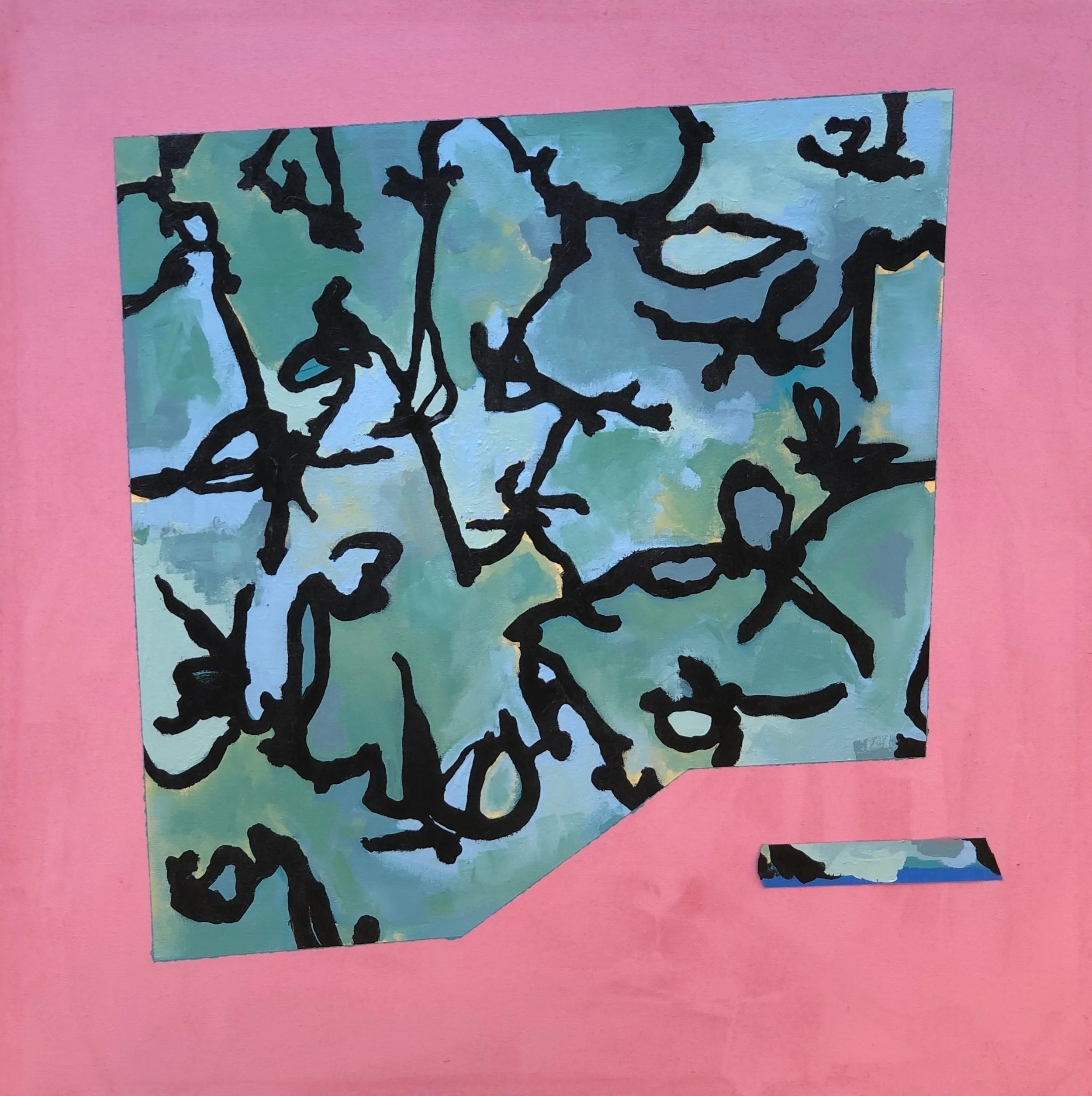 No. 333.1 - w/ Painter's Tape. Yesterday's Piedmonts are Tomorrow's Ocean Floors or Yesterday's Politicians are Tomorrow's  Lobbyist.