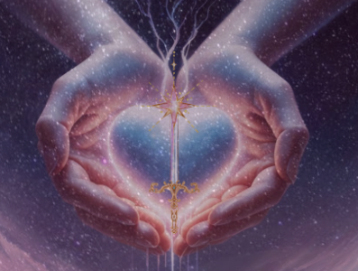 What stories, like particles in constant motion, form in the mix of your scars and love?