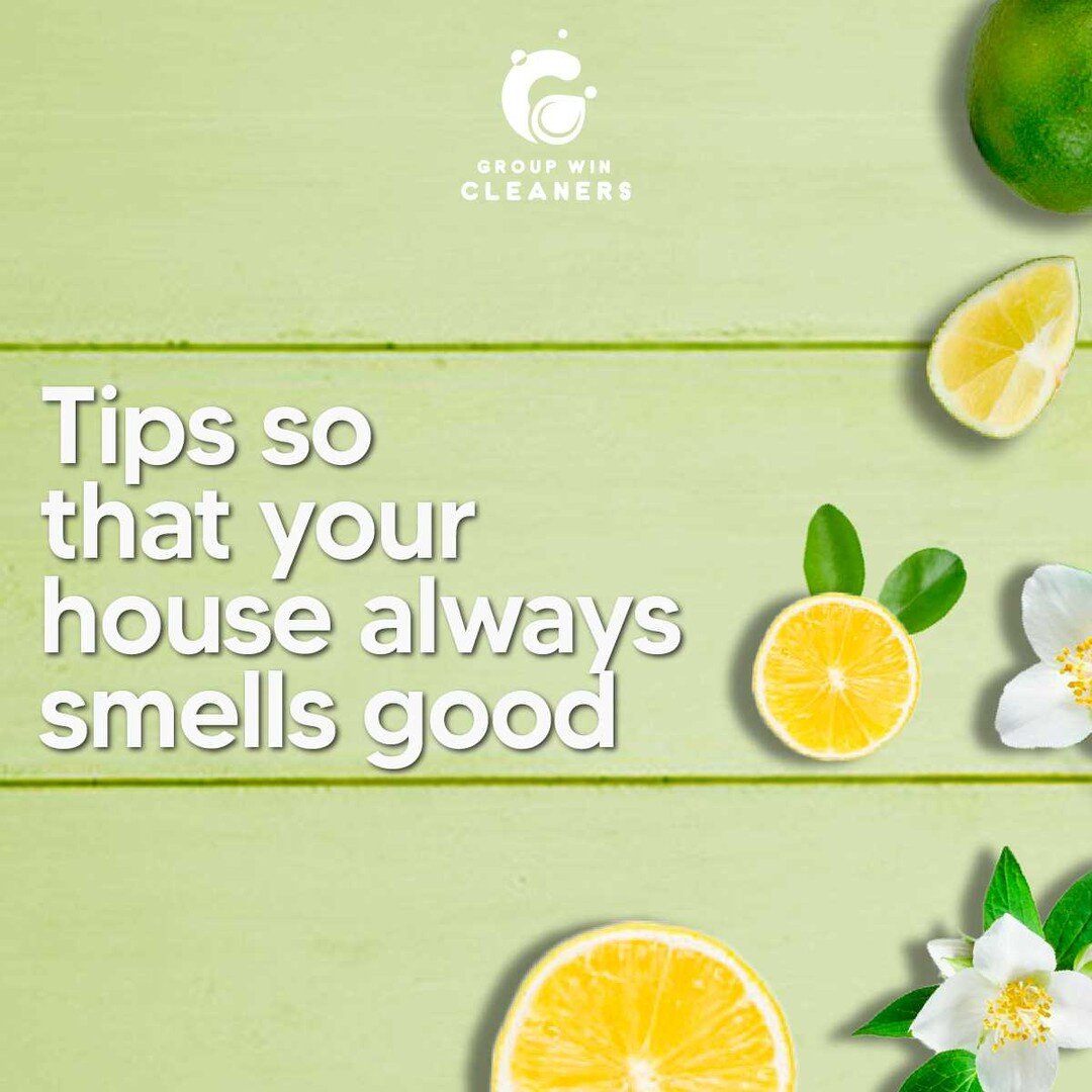 To keep your house smelling good, follow these tips:

▪️ Simmer apple peels, cinnamon, or aromatic herbs. You will love the smell they give off 🍏.
▪️ Place several slices of lemon with salt on a plate and leave it in the refrigerator for several day