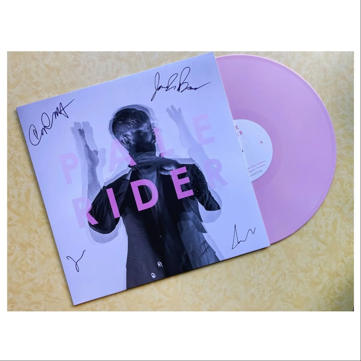 Special signed copy of the new @paaleriider album going out to a good friend. 

#1to0 #paleridee