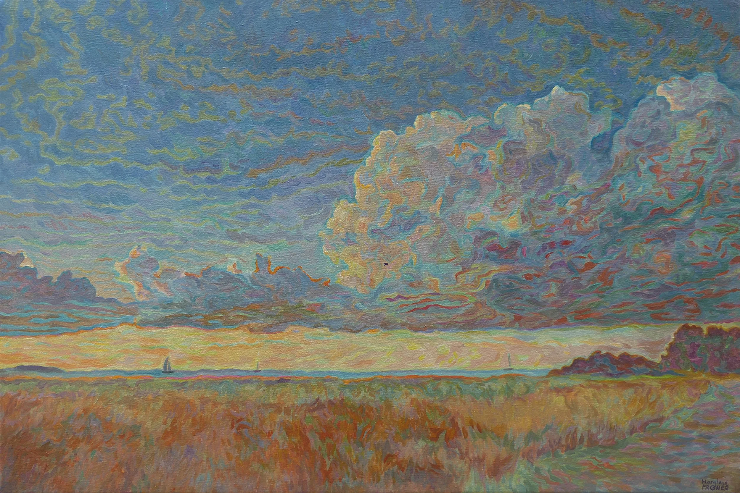 The Big Cloud 24x36in Acrylic 2023