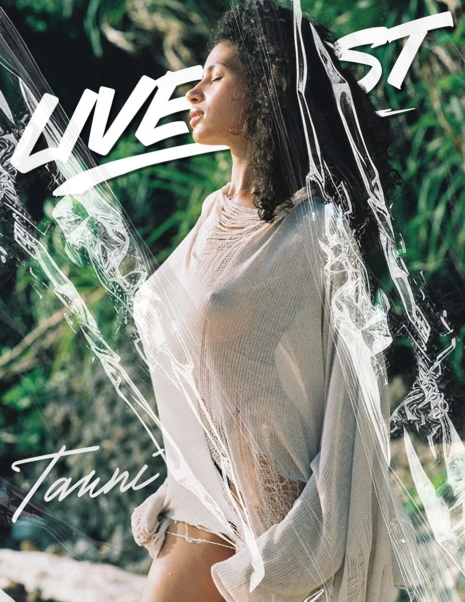 Tanni No in an unfiltered beach adventure in Bali. By Matthew Costello.