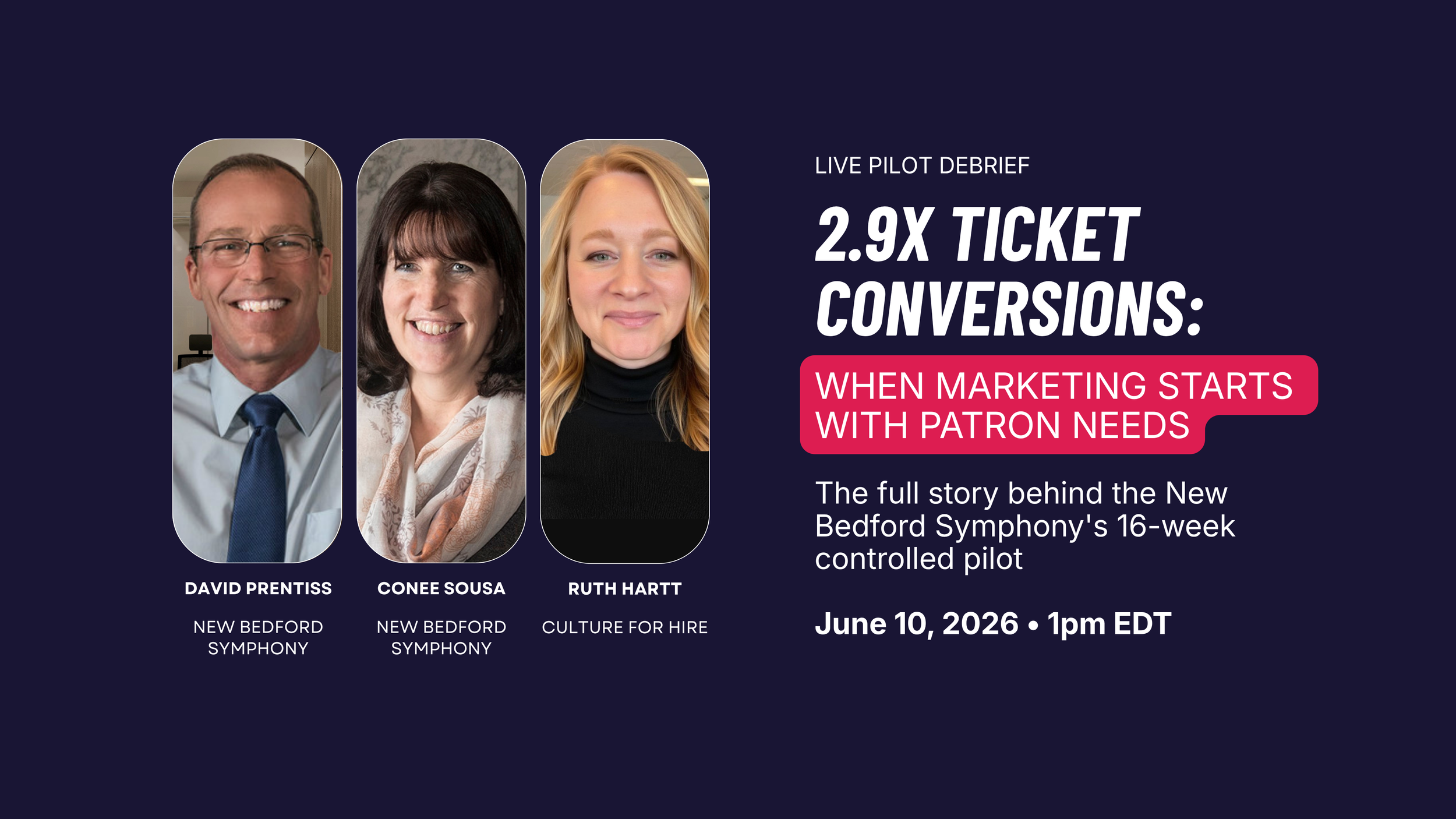 2.9x Ticket Conversions: When Marketing Starts with Patron Need