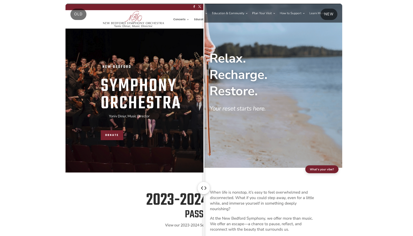This is not a website redesign