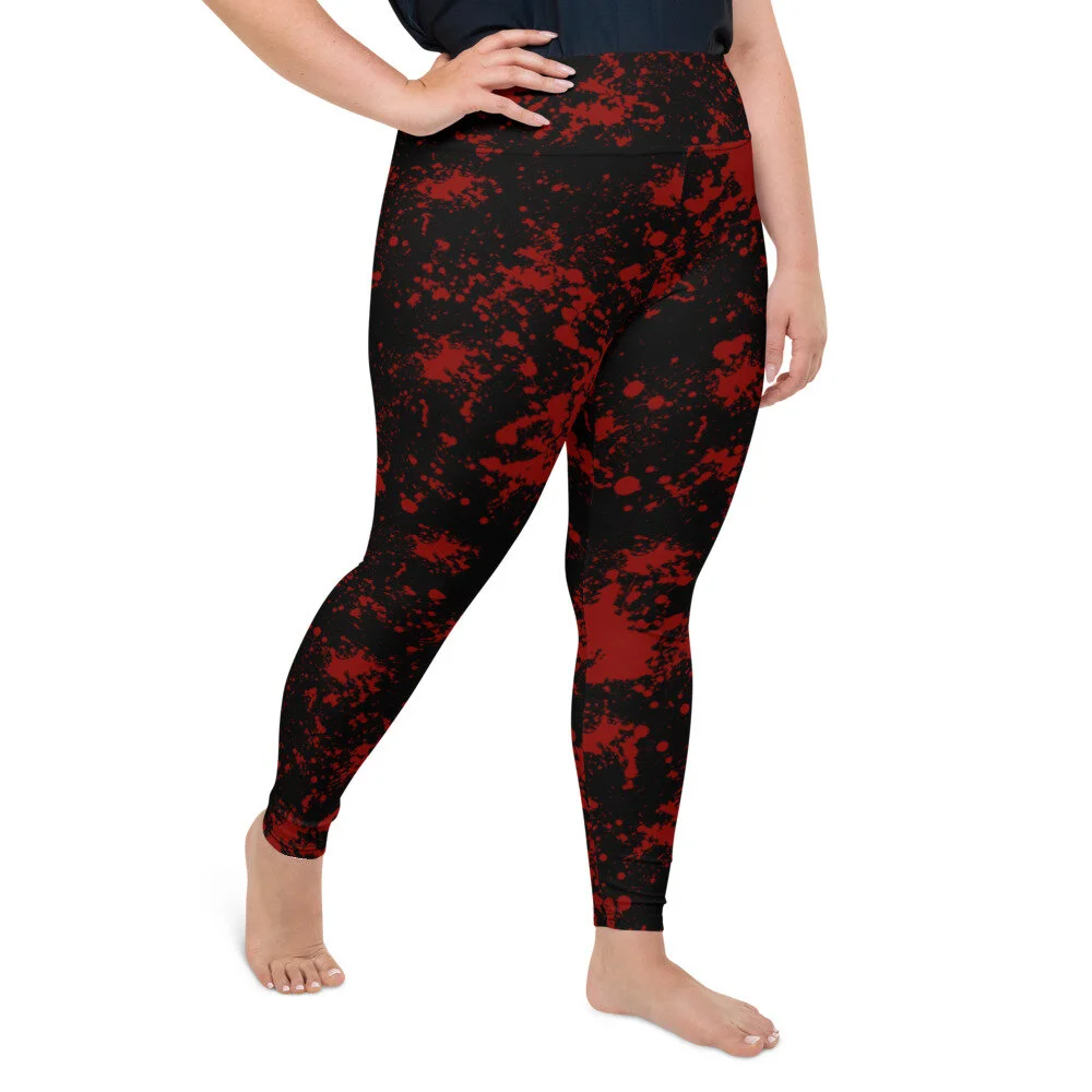 Blood Lust Leggings Plus- Black 