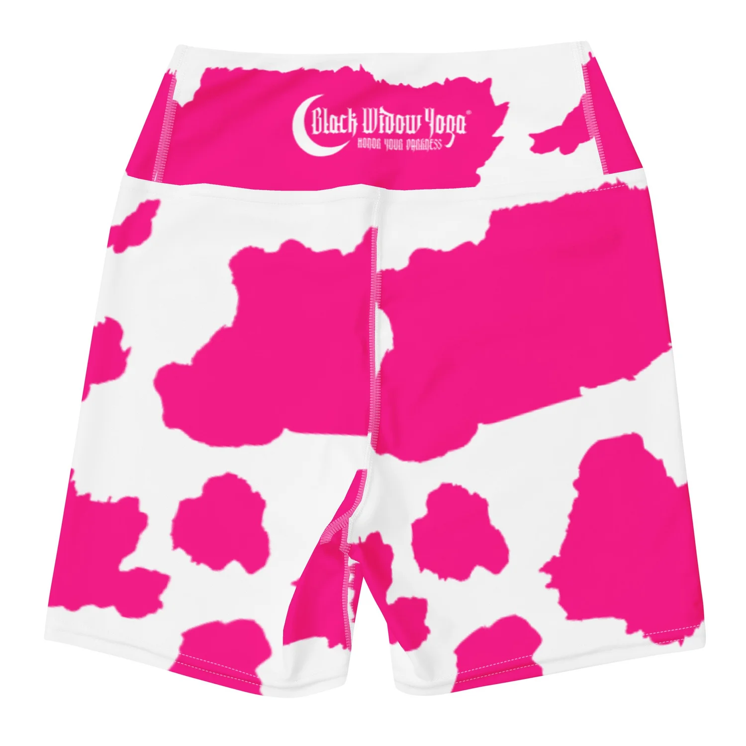 Cuffed Yoga Short (White)