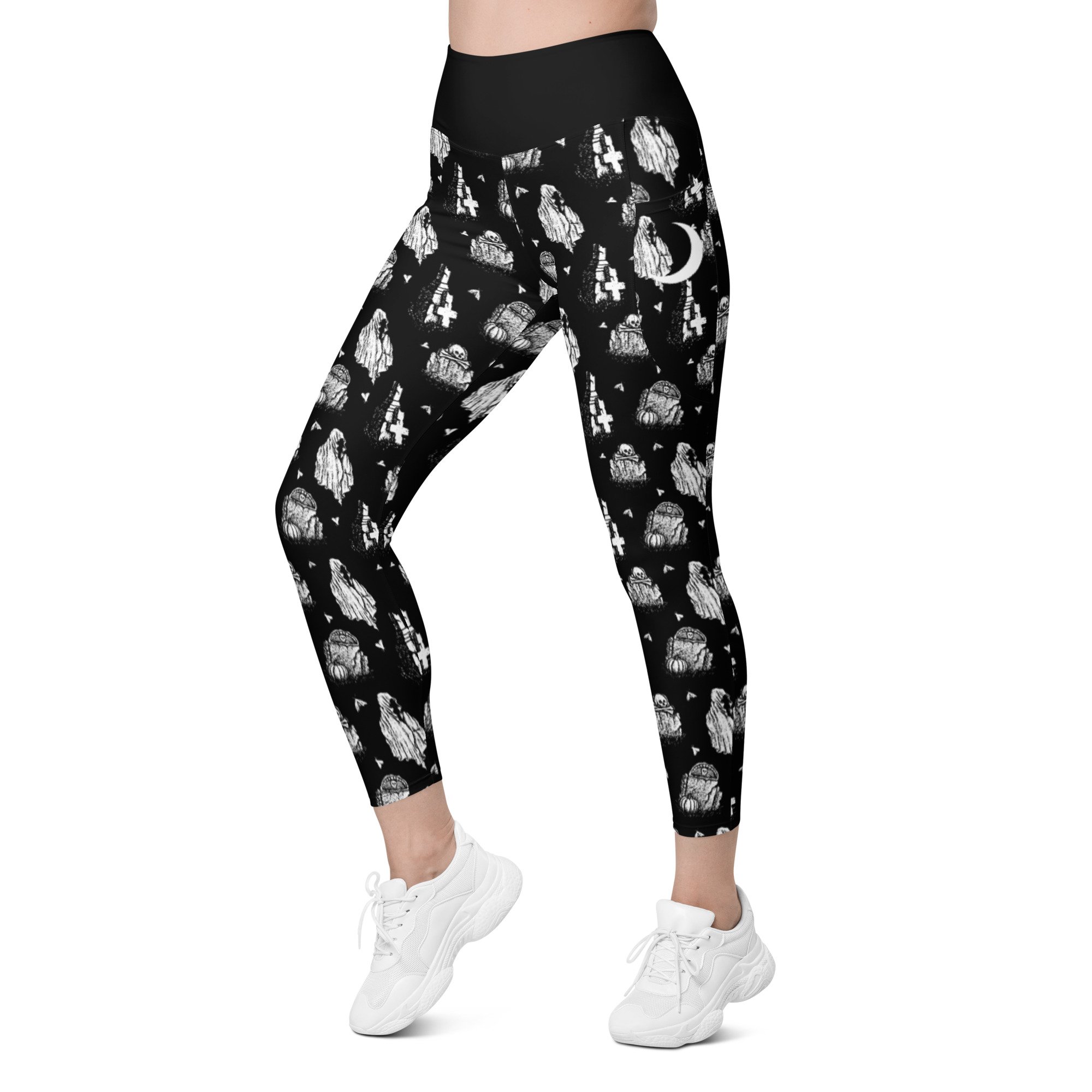 Nightmare All-Over Print Women's High Waist Leggings