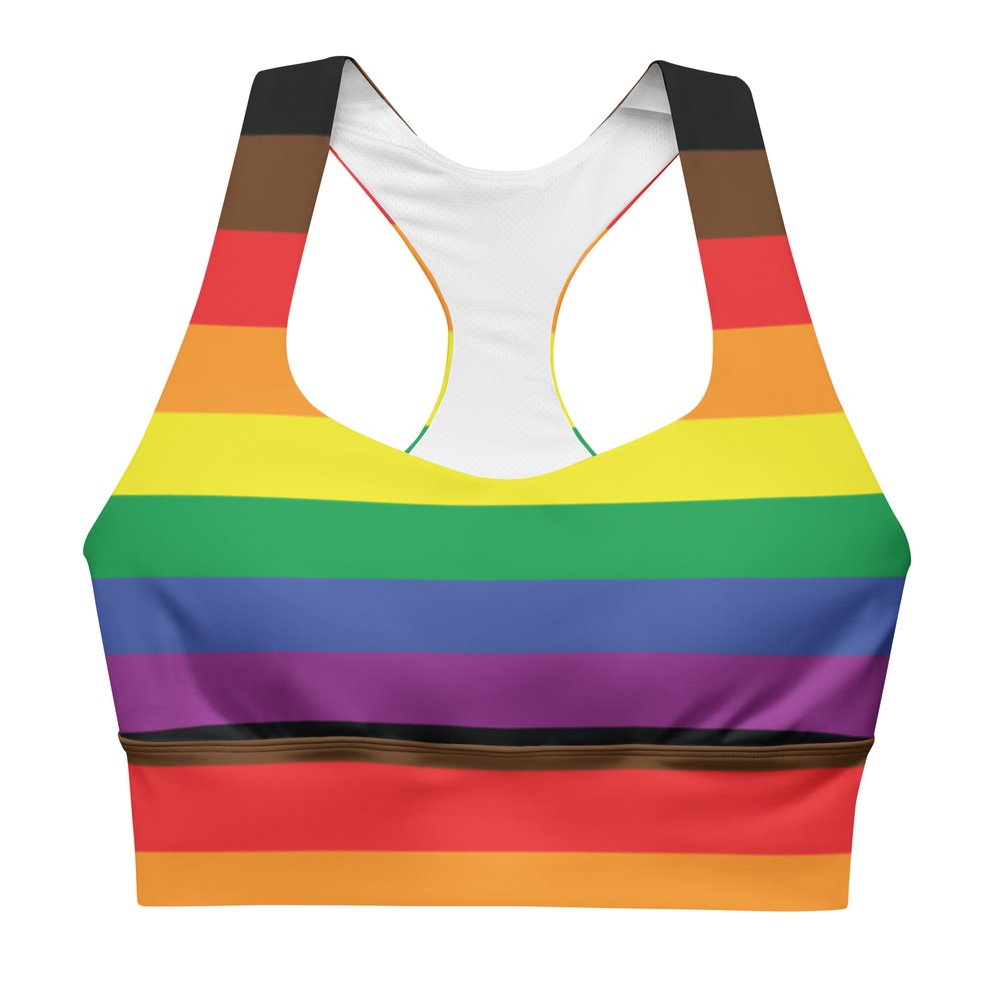 Pride High-Impact Bra - Rainbow — Black Widow Yoga