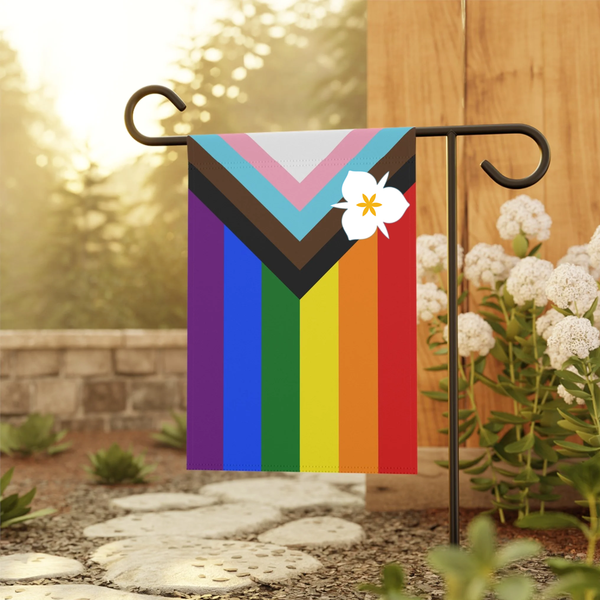 Garden Size Sego Belonging Flag (12”x18”) — Project Rainbow