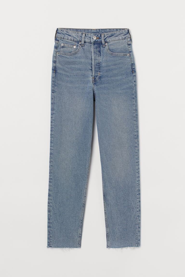 Mom High Ankle Jeans