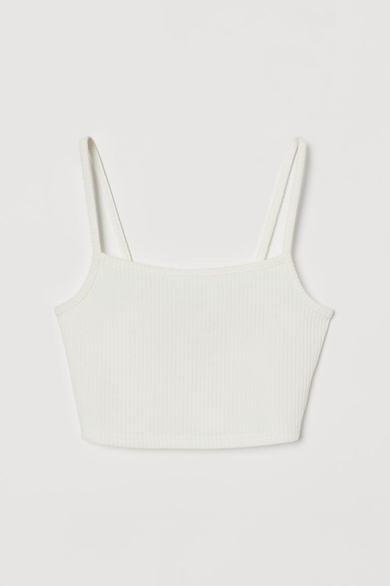 Ribbed Crop Top