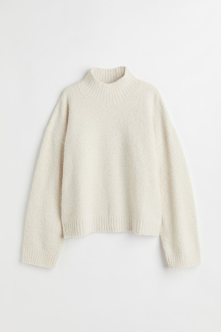 Fluffy-knit Sweater