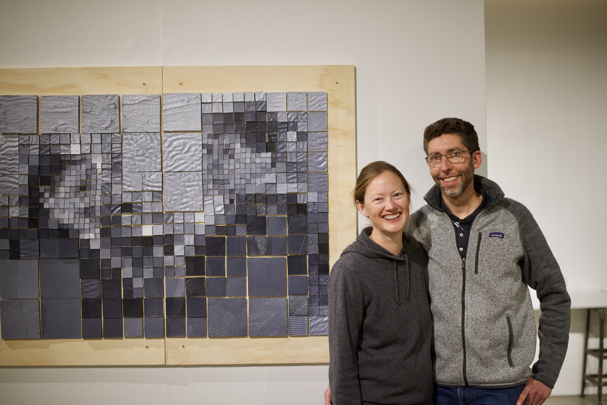 Stoneware Clay, Paint, Wood, 2019