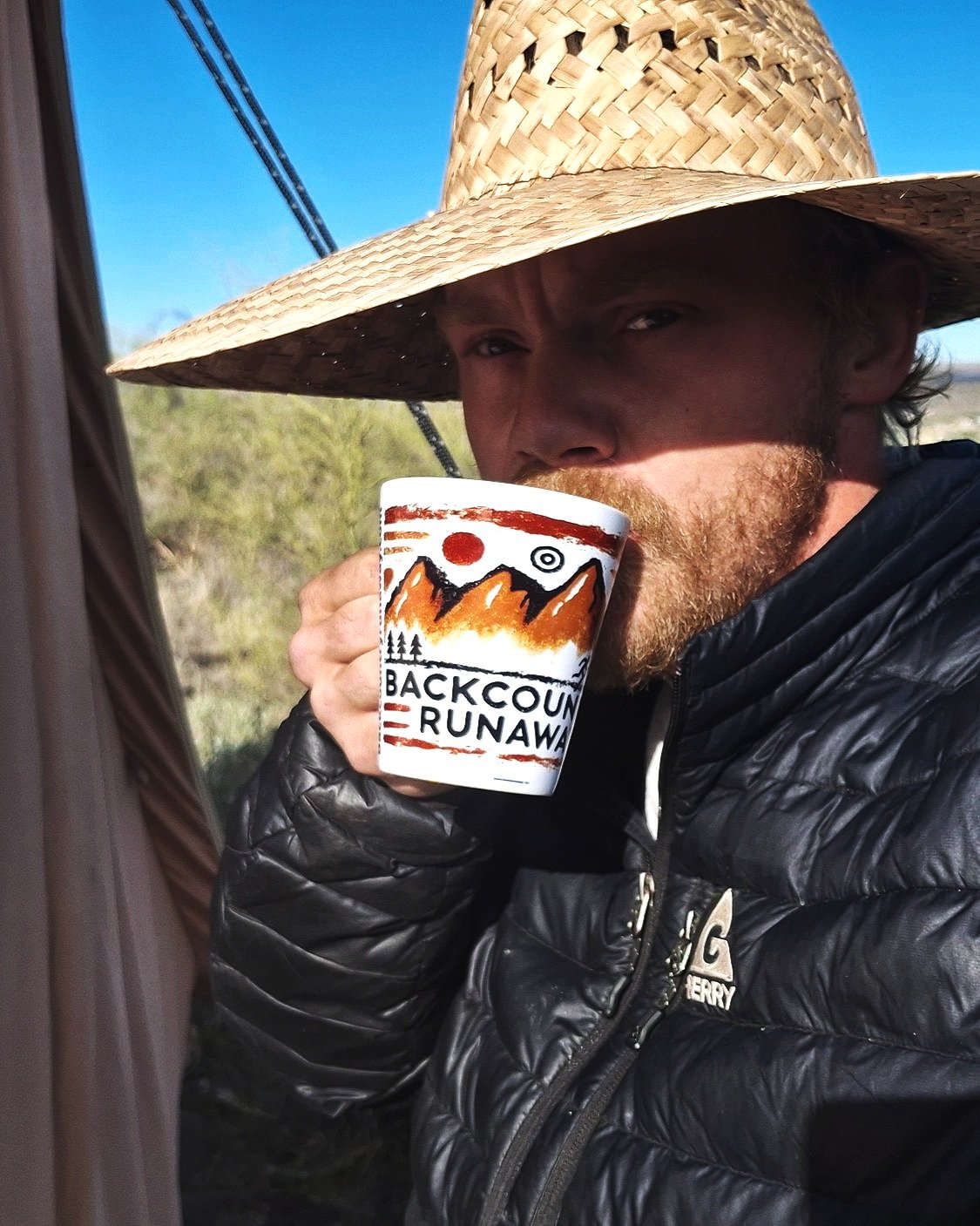 Backcountry Runaway Latte mug