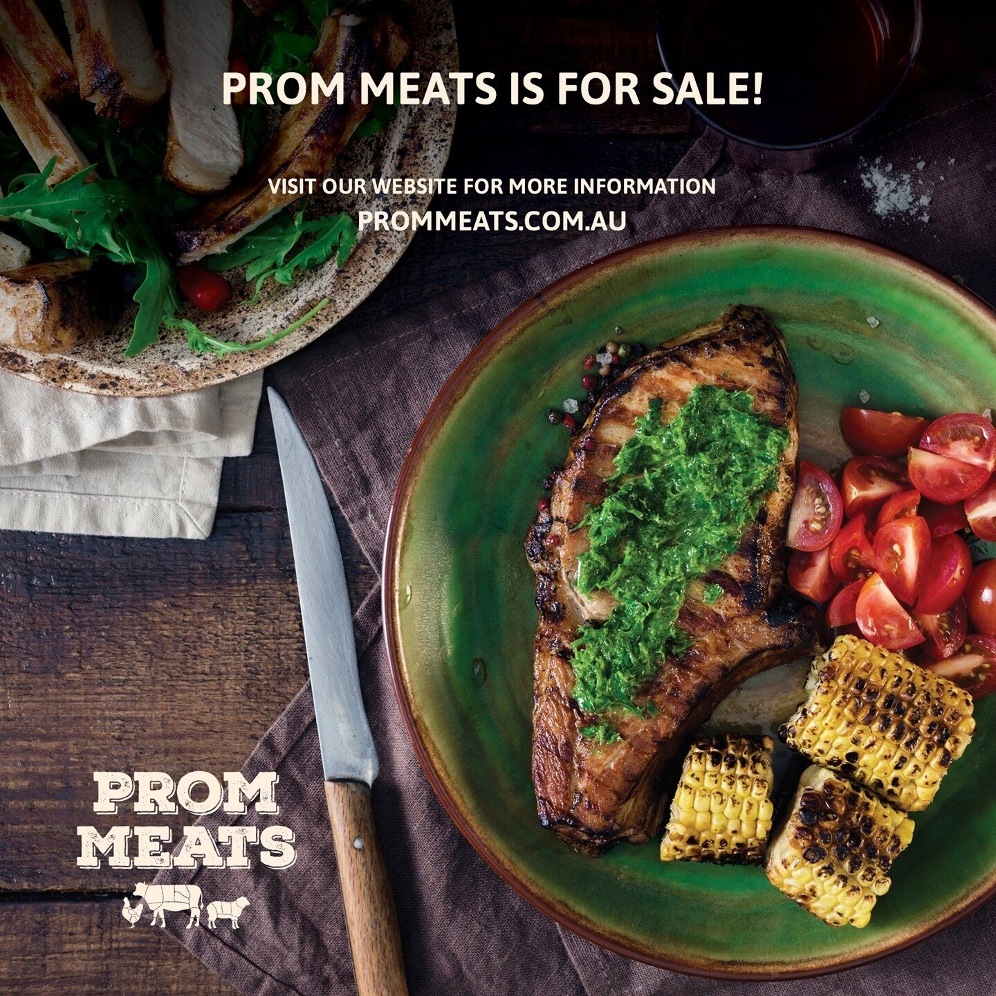 🌳☀️ Butcher by trade? Looking for your next venture? The Prom Meats business is for sale and is located in glorious South Gippsland surrounded by rolling hills and a short drive to iconic Wilsons Promontory. John and Mohya are selling their successf