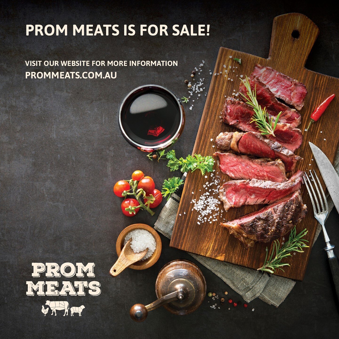 🌳☀️ Butcher by trade? Looking for your next venture? The Prom Meats business is for sale and is located in glorious South Gippsland surrounded by rolling hills and a short drive to iconic Wilsons Promontory. John and Mohya are selling their successf