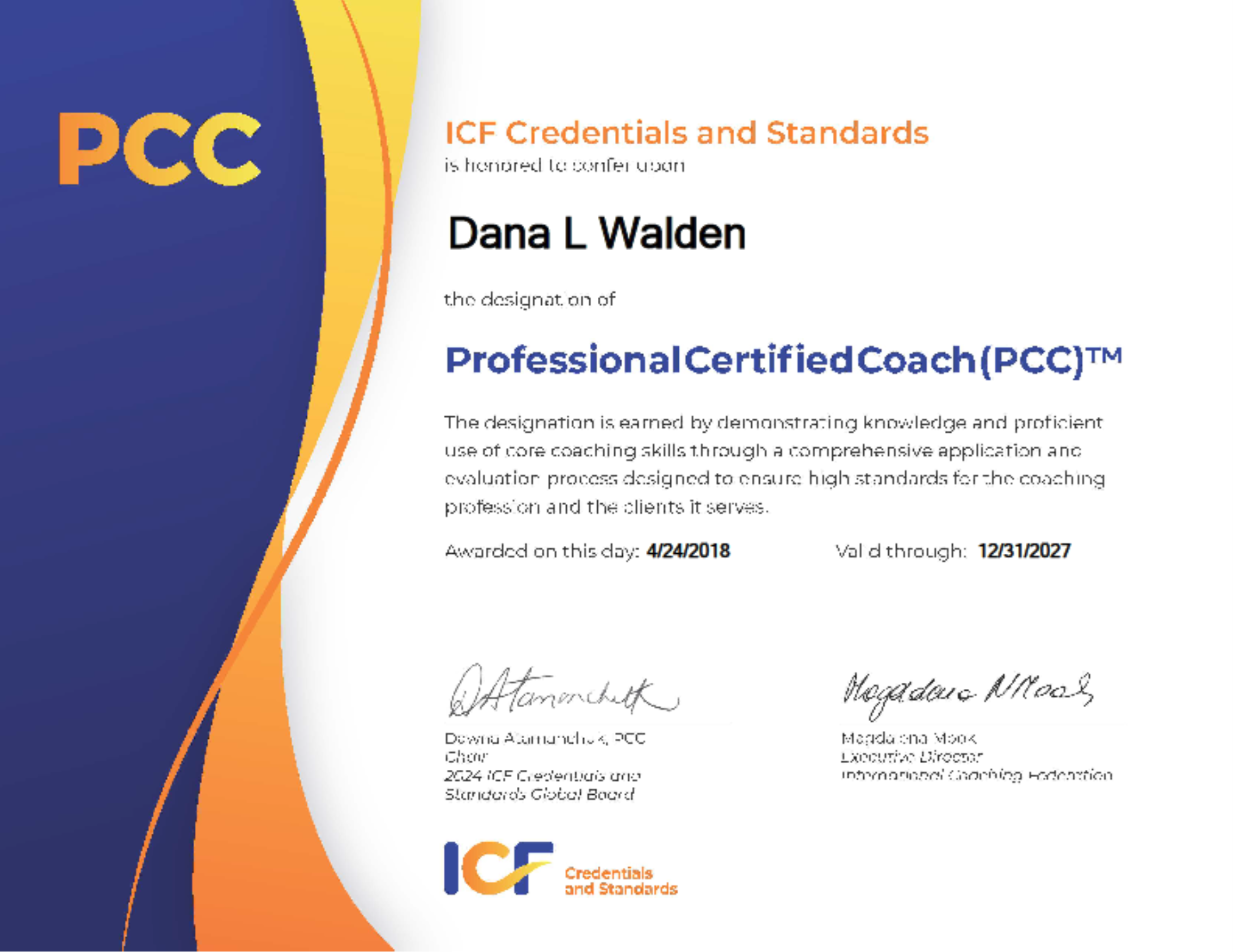 DLWalden PCC Certificate Renewal 2024 through 2027.png
