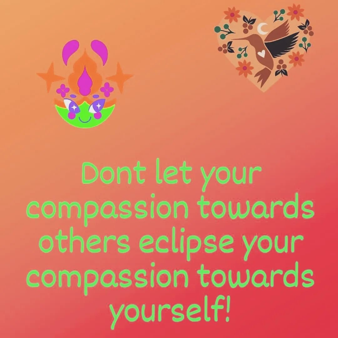 How often do you talk yourself out of feeling your own emotions or getting your own needs met because of your compassion for others?

#healing #selfcompassion #youarevalid #payattention