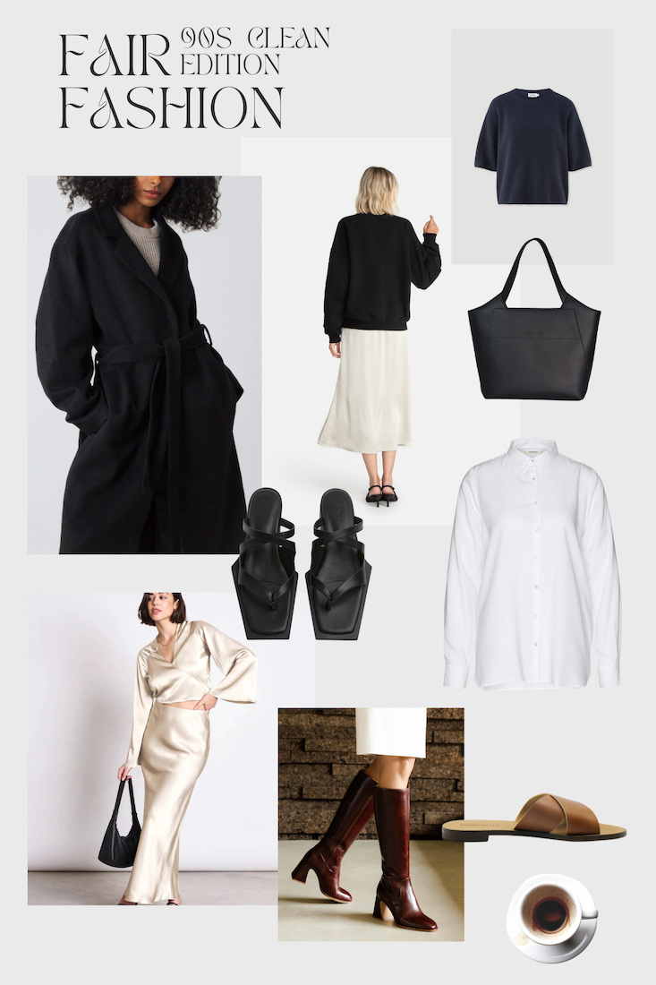 90s Clean Look: Fair Fashion und Naturkosmetik à la Carolyn Bessette-Kennedy
