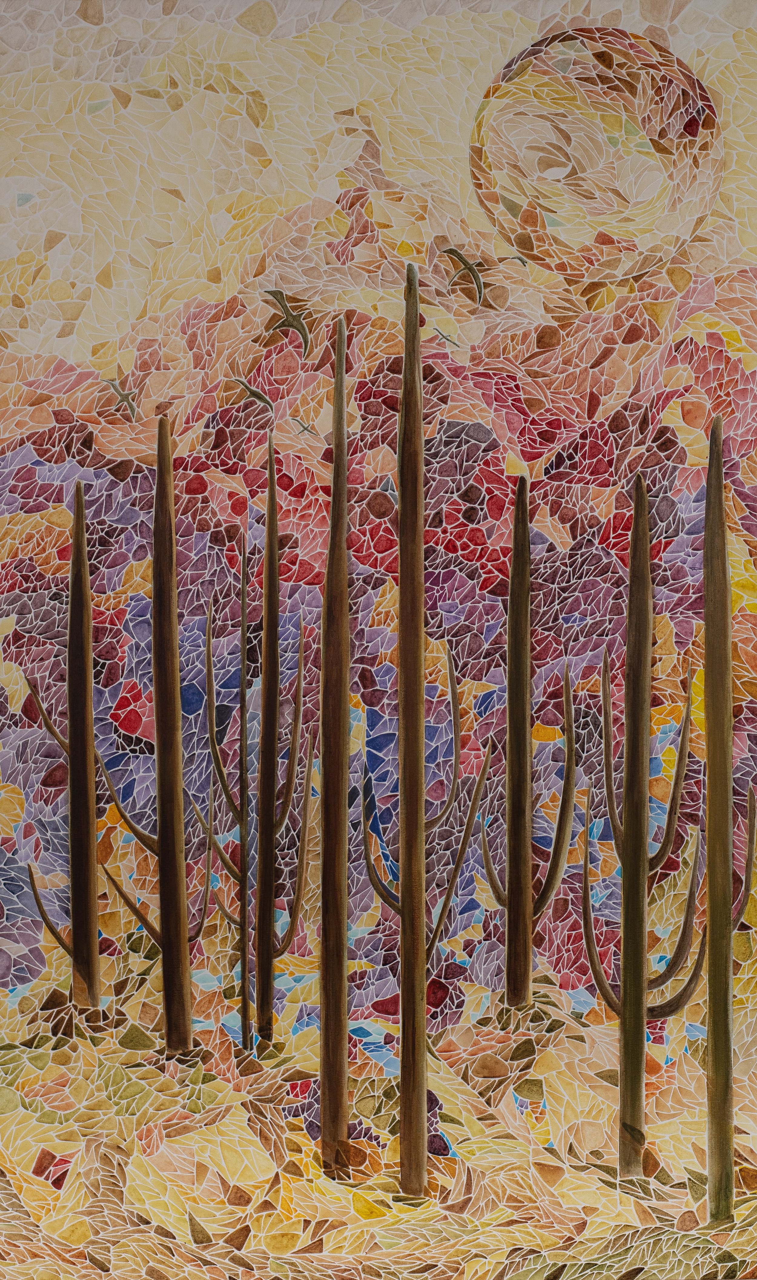 Up in the Sky (150cm x 90cm)