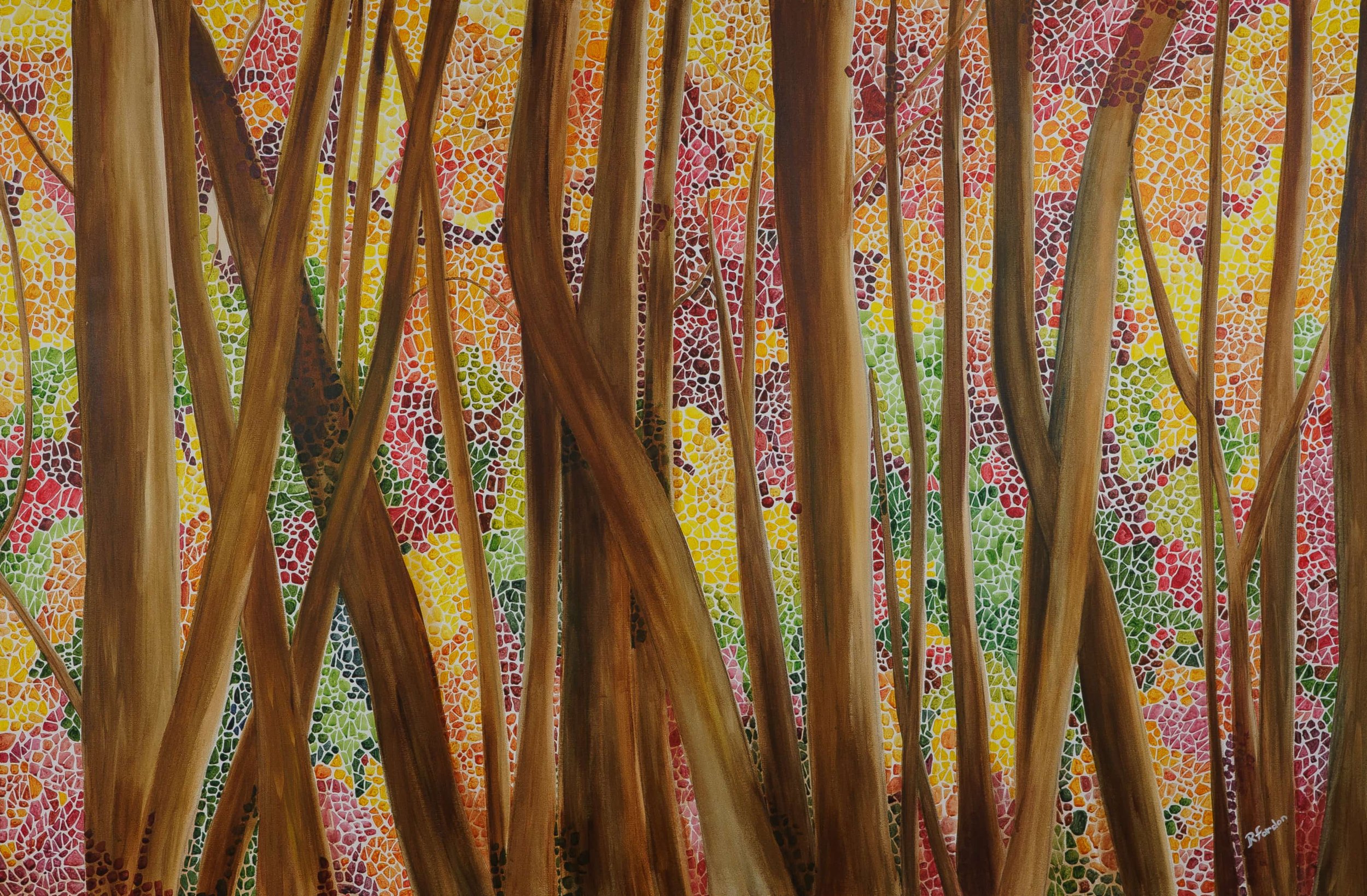 Peace Underneath (180cm x 120cm)