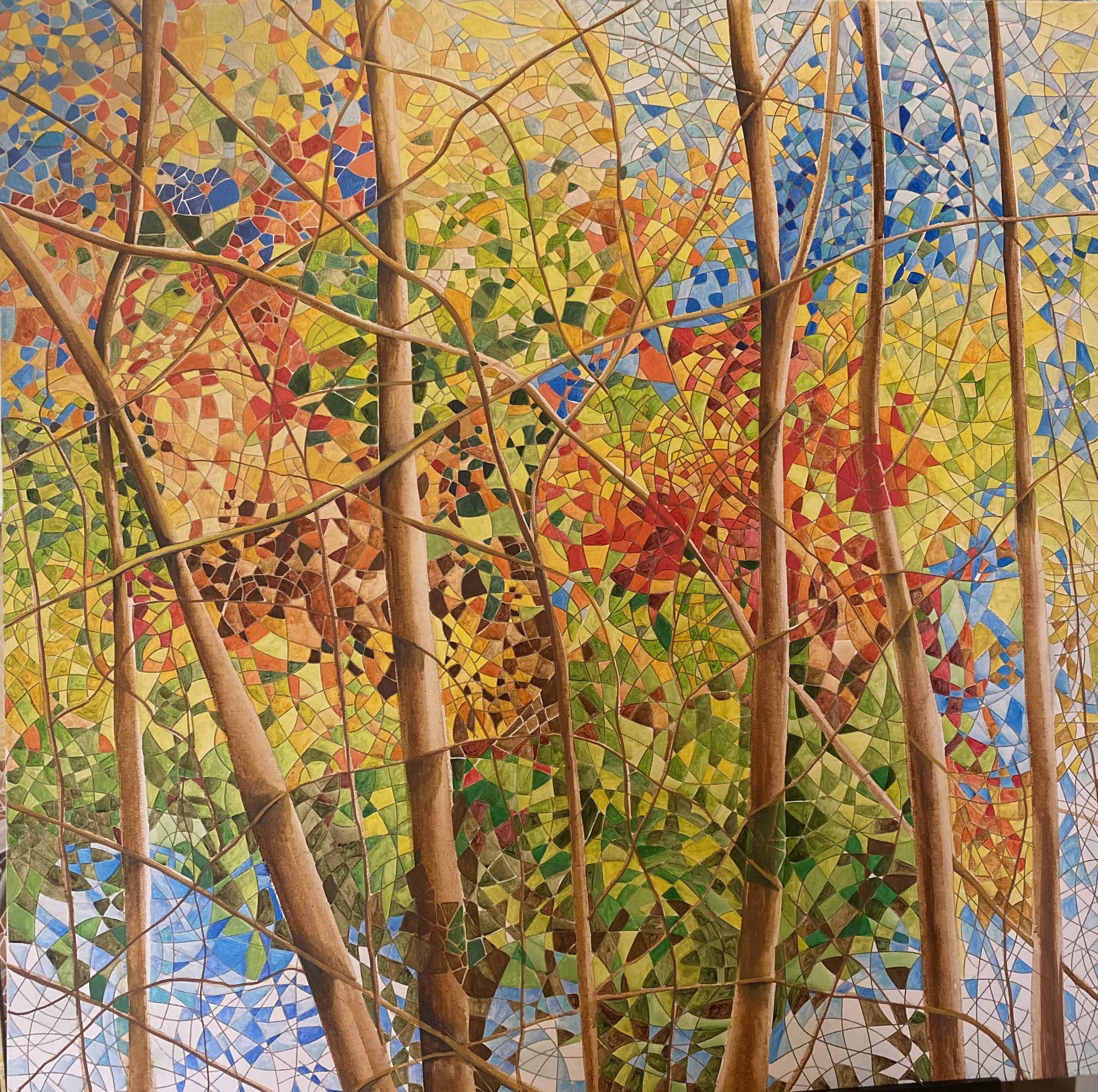 The Spring (120cm x 120cm)