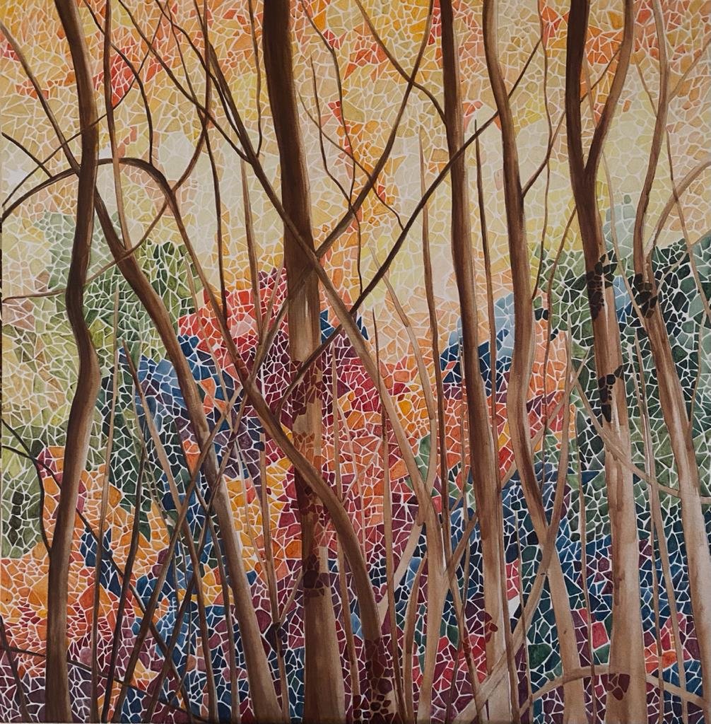 Lost in the Woods (120cm x 120cm)