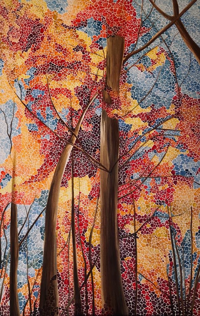 Summer Leaves (180cm x 120cm)