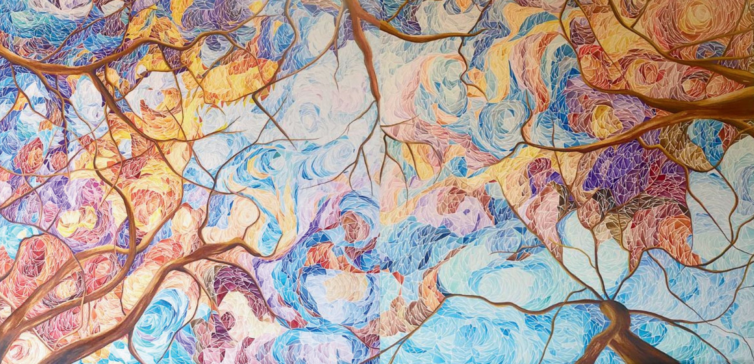 Blue Sky (260cm x 130cm, 2pcs)