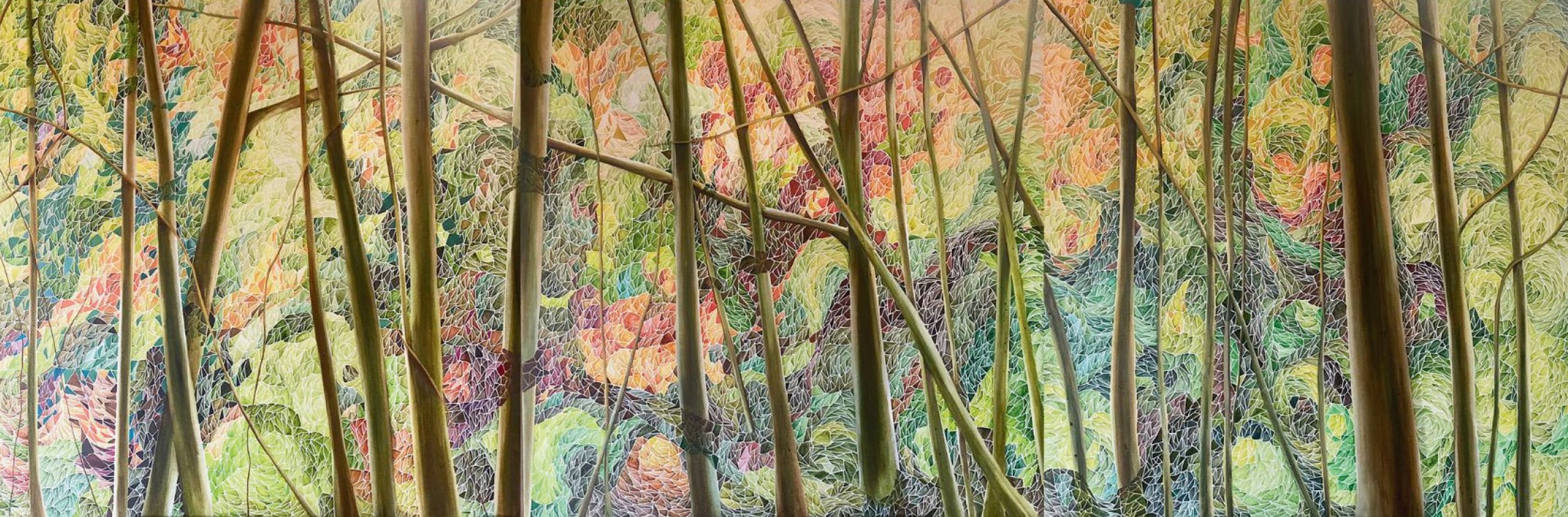 Verdant Whisper (260cm x 120cm, 3pcs)