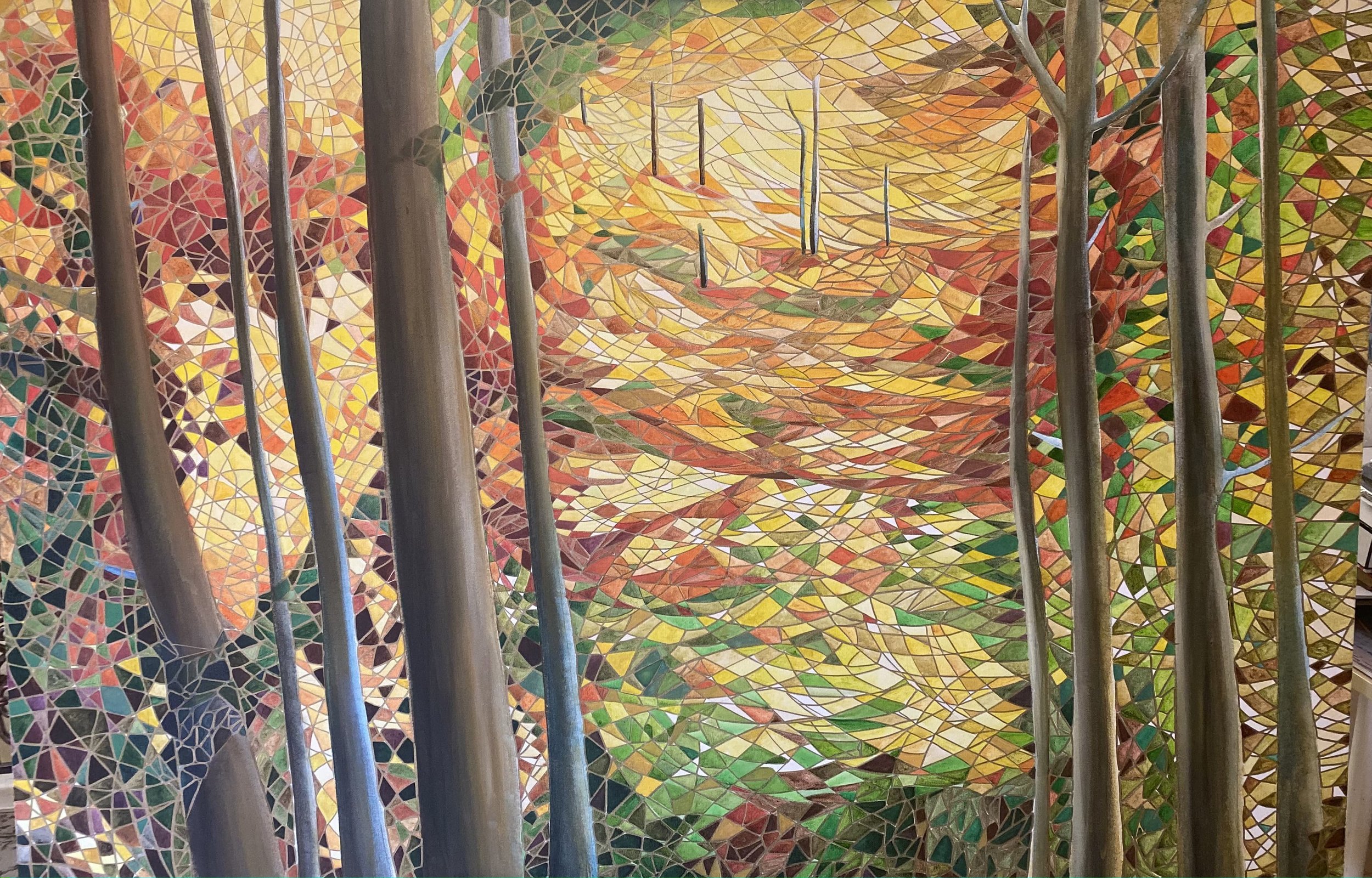 The Walk (120cm x 180cm)