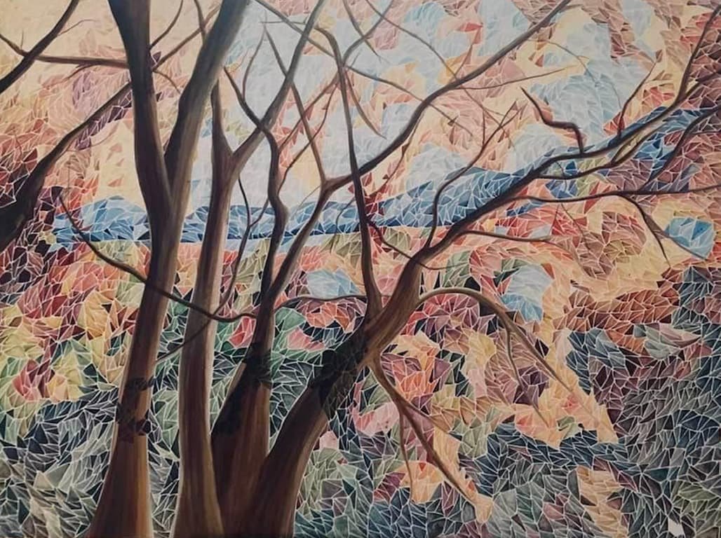 The Rainbow Tree (120cm x 80cm)