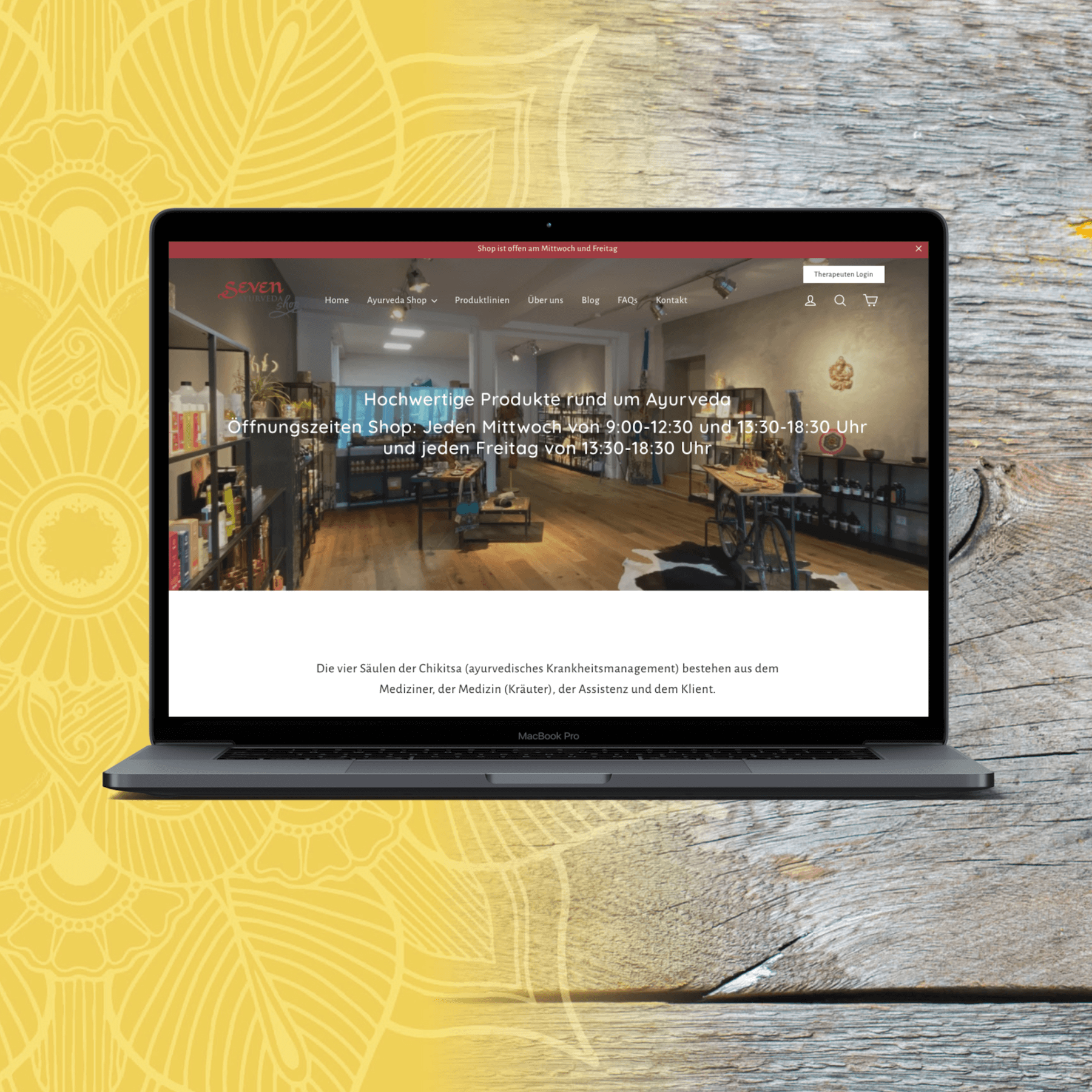 Seven Ayurveda Shop | E-Commerce