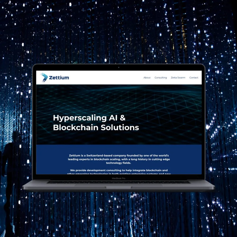 Zettium | Business-Website für Technologie-Unternehmen