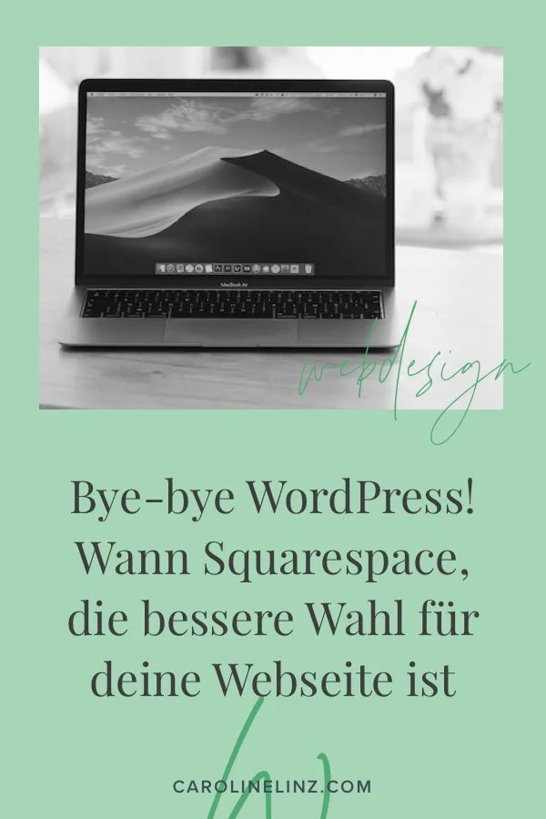 wordpress squarespace computer