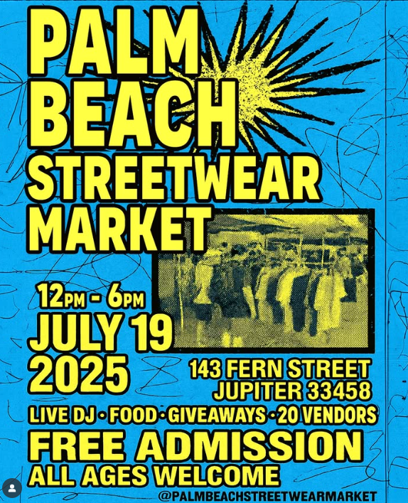 Taste T’s Pastries at Palm Beach Streetwear Market – July 19, 2025