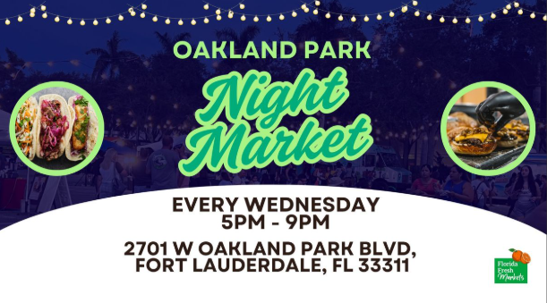 Taste T’s Pastries at Oakland Park Westside Wednesdays Food Truck Night Market